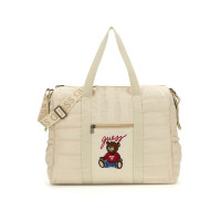 Guess Бяла чанта с повивалник унисекс