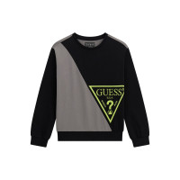 Guess Черена блуза с дълъг ръкав момче