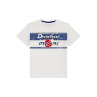 Guess Бяла тениска с къс ръкав момче